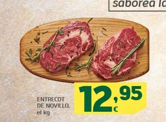 HiperDino Entrecot de novillo oferta