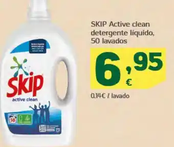 HiperDino Skip active clean detergente líquido oferta