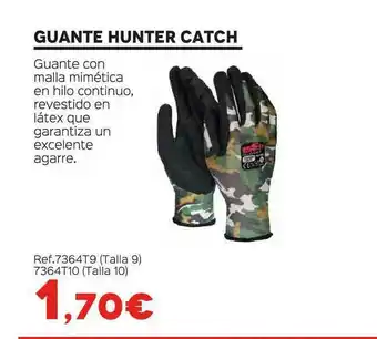 Guante Hunter Catch