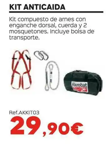 Isolana Kit Anticaida oferta