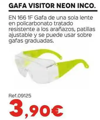 Isolana Gafa Visitor Neon Inco. oferta