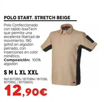 Isolana Polo Start Strecht Beige oferta