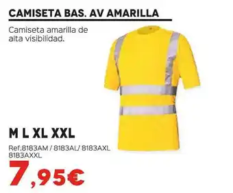 Camiseta Bas. Av Amarilla