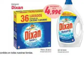 Masymas Dixan Detergente oferta