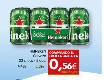 Dicost Heineken cerveza oferta