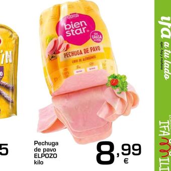 Supermercados Piedra Pechuga de pavo oferta
