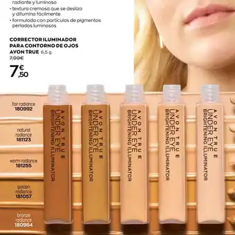 AVON Corrector iluminador para contorno de ojos oferta
