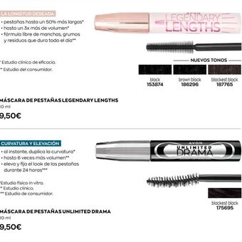 AVON Máscara de pestañas oferta