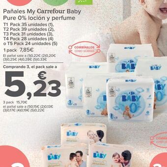 Carrefour Pañales my carrefour baby oferta