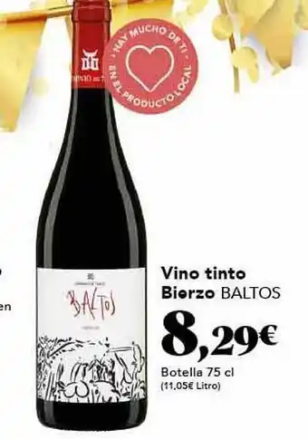 Gadis Vino tinto bierzo baltos oferta