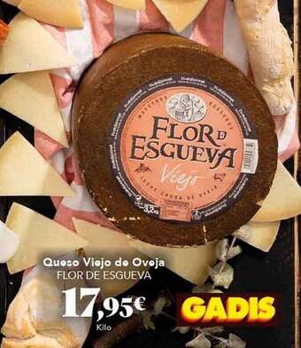 Gadis Queso viejo de oveja flor de esgueva oferta