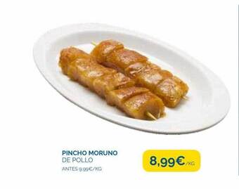 Cash Ecofamilia Pincho moruno de pollo oferta