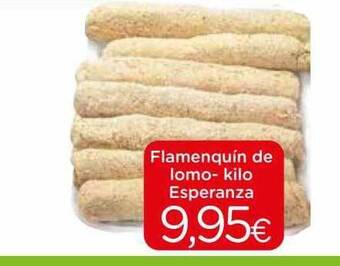 Proxi Flamenquín de lomo - kilo esperanza oferta