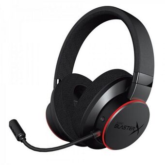 MediaMarkt Auriculares gaming - creative sound blaster x h6, de diadema, con cable, multiplataforma, negro oferta
