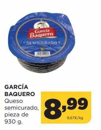 Alimerka García baquero queso semicurado pieza oferta
