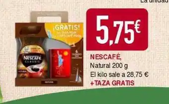 Masymas Nescafé natural oferta
