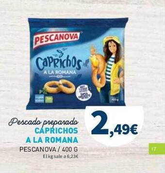 Masymas Caprichos a la romana pescanova oferta