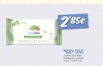 Masymas Baby dove toallitas para bebé hidratación profunda oferta