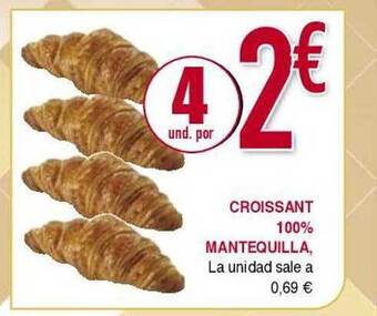 Masymas Croissant 100% mantequilla oferta