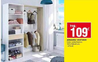 Bricoking Armario vestidor oferta