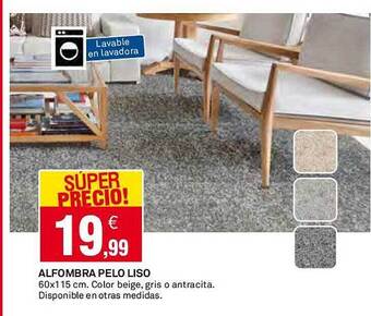 Bricoking Alfombra pelo liso oferta