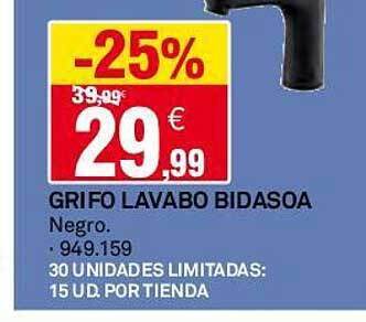 Bricoking Grifo lavabo bidasoa oferta