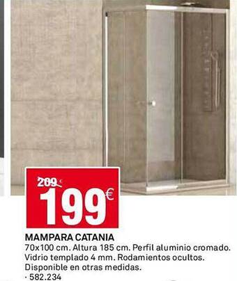 Bricoking Mampara catania oferta