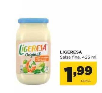 Alimerka Ligeresa salsa fina oferta