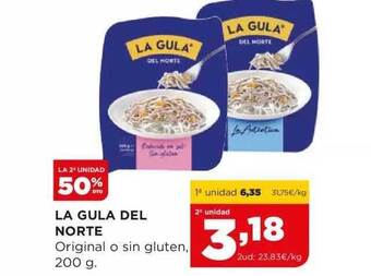 Alimerka La 2a unidad 50% dto la gula del norte original o sin gluten oferta