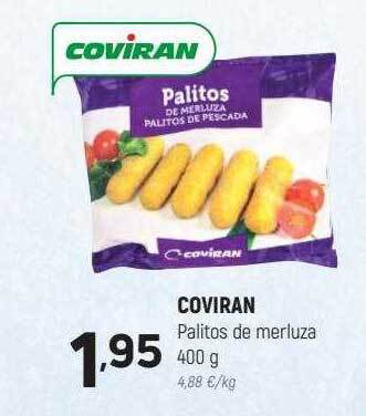 Coviran Coviran palitos de merluza oferta