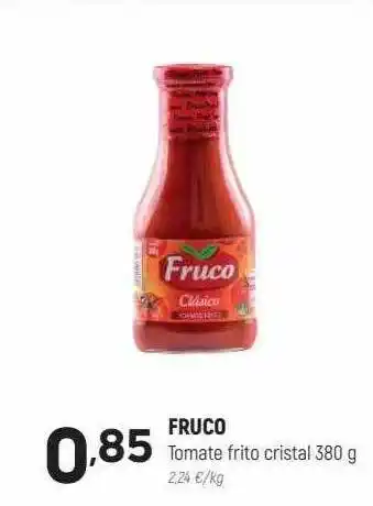 Coviran Fruco tomate frito cristal oferta