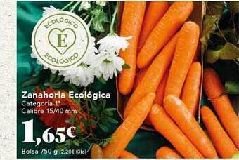 Gadis Zanahoria ecológica oferta