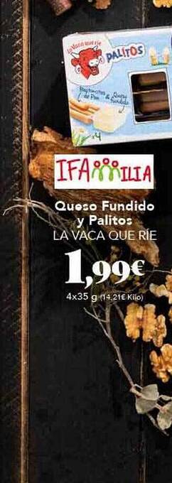 Gadis Queso fundido y palitos la vaca que ríe oferta