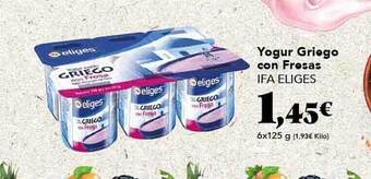 Gadis Yogur griego con fresas ifa eliges oferta