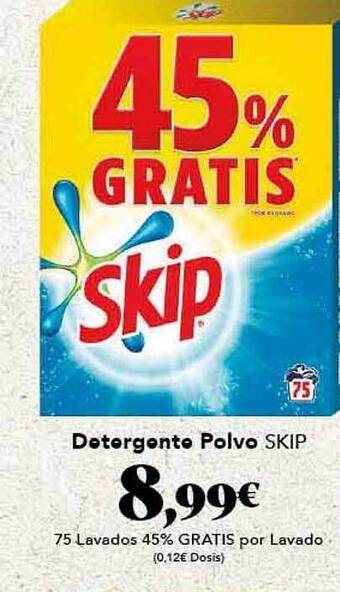Gadis Detergente polvo skip oferta