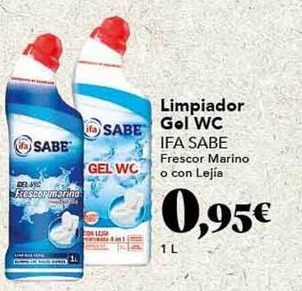 Gadis Limpiador gel wc ifa sabe oferta