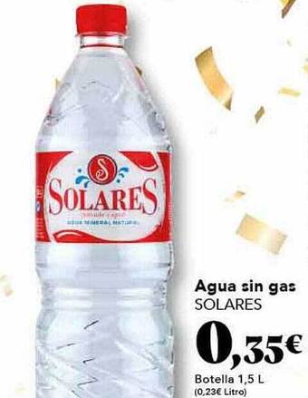 Gadis Agua sin gas solares oferta