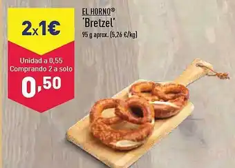 ALDI El horno bretzel oferta