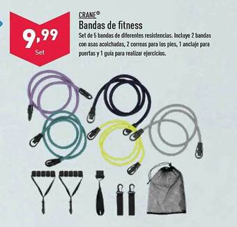 ALDI Crane bandas de fitness oferta