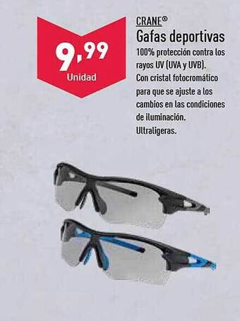 ALDI Crane gafas deportivas oferta
