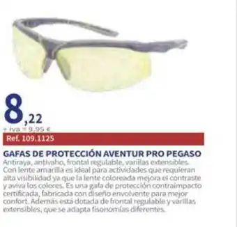 Coferdroza Gafas de protección aventur pro pegaso oferta