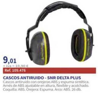 Coferdroza Cascos antiruido - snr delta plus oferta