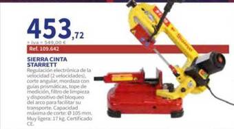 Coferdroza Sierra cinta starrett oferta