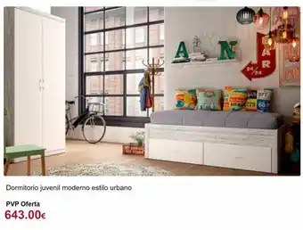 Muebles El Rebajón Dormitorio juvenil my oferta