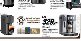 MediaMarkt Café en grano delonghi oferta