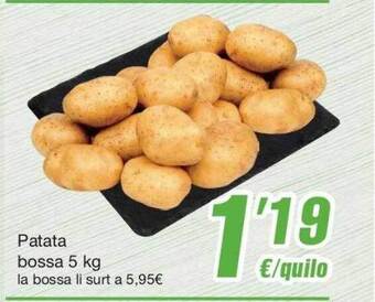 SPAR Fragadis Patata bossa oferta