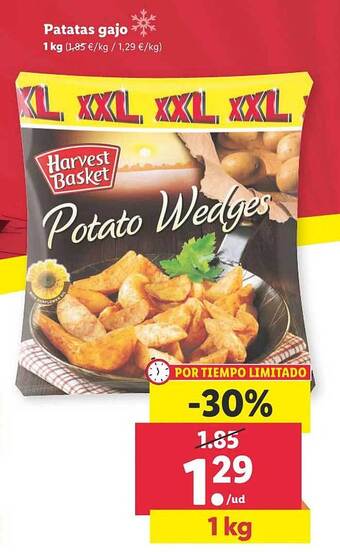 Lidl Patatas gajo oferta
