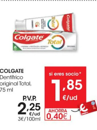 Eroski Colgate oferta