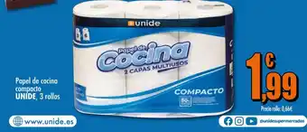 UDACO Papel de cocina compacto Unide oferta