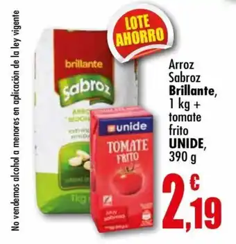 UDACO Arroz Sabroz Brillante oferta